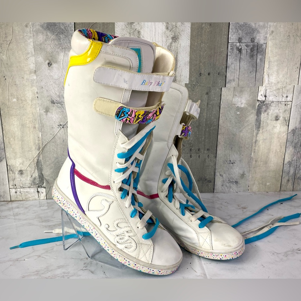 Baby Phat Cat Suprema Women's Knee High Sneakers Size 10